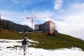 Bereits seit Herbst im Umbau ist das Hotel Honegg als Teil des Bürgenstock-Resorts. (Bild Adrian Venetz/Neue NZ)